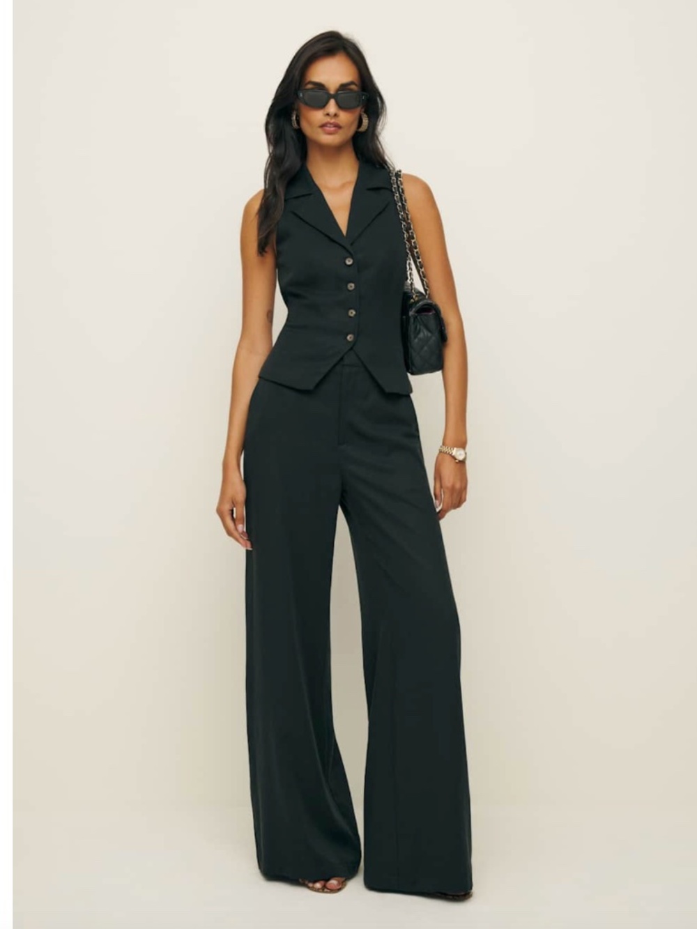 Reformation Taryn Tencel Wide Leg Pants